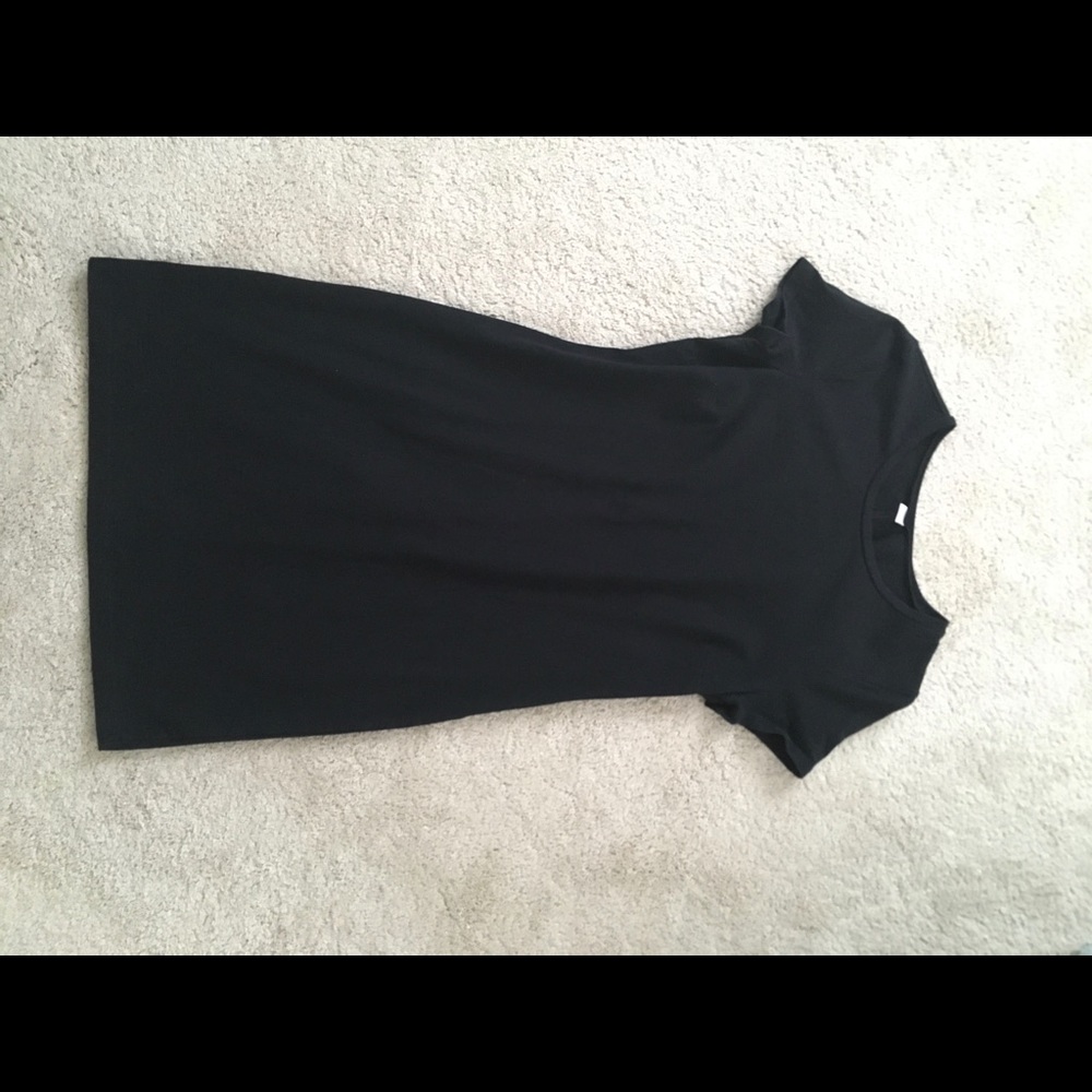 Black Mid Thigh Length Dress